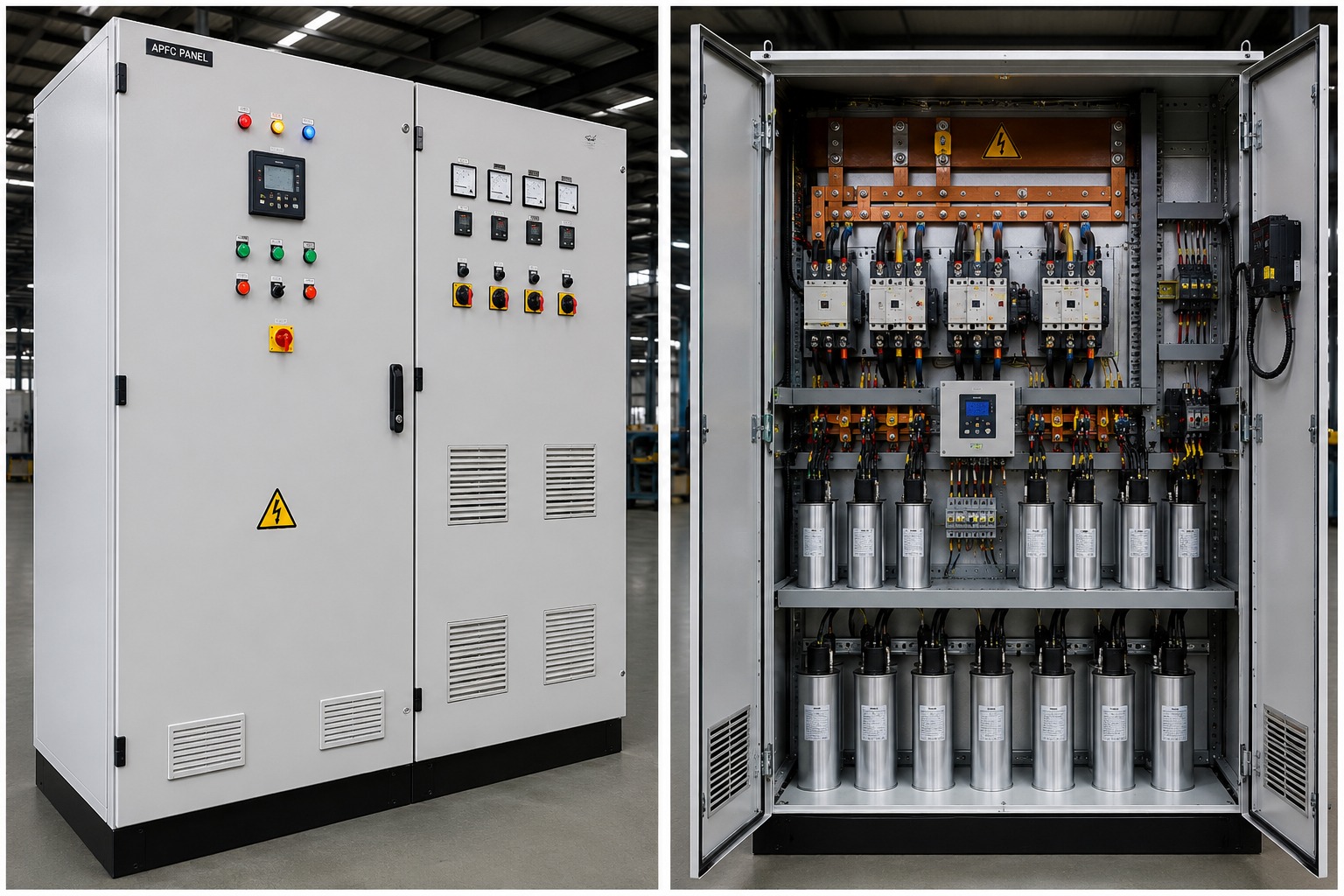 APFC Panel (Automatic Power Factor Correction) - LT Panels Electrical Switchgear Panel