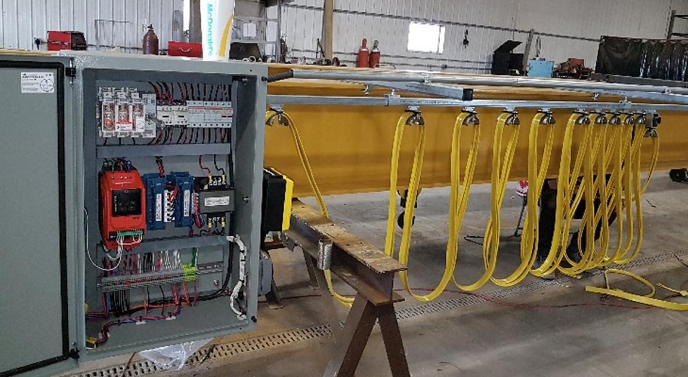 EOT Crane Control Panel - Specialized Electrical Switchgear Panel