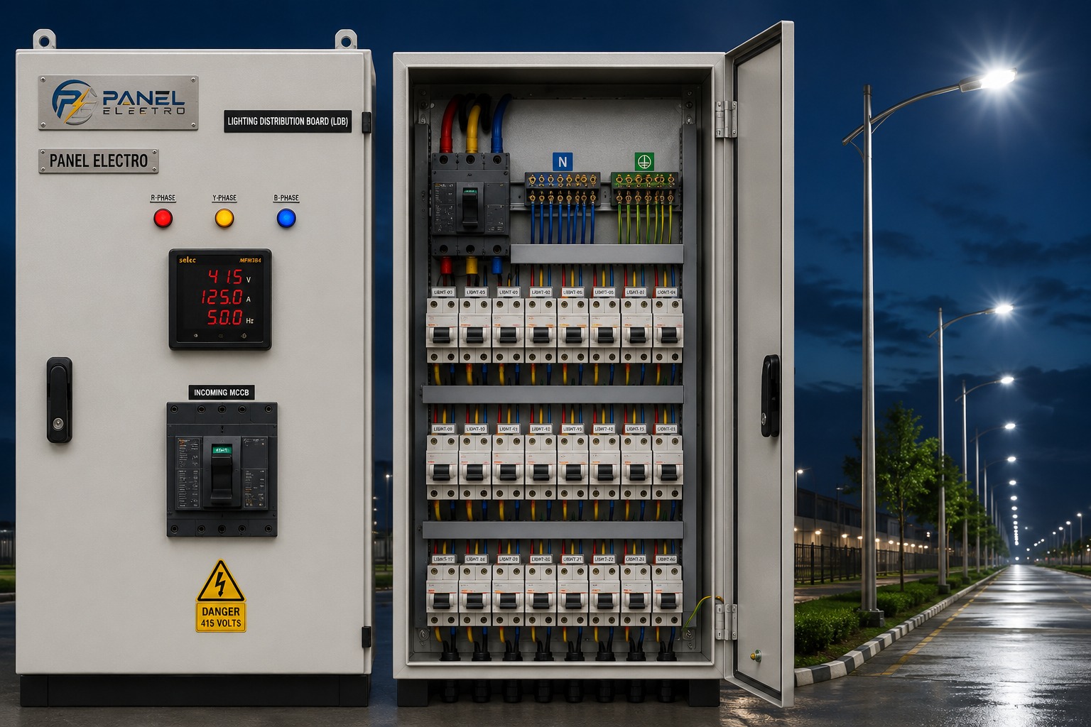 Lighting Distribution Board (LDB) - Distribution Electrical Switchgear Panel